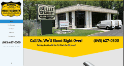 Desktop Screenshot of bulletsecurityinc.com